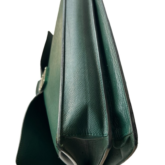 - LV Green Briefcase - Picture 4 of 12